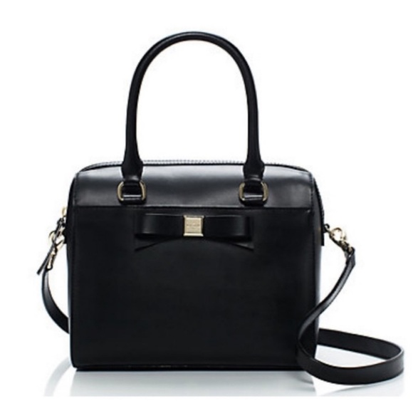 kate spade Handbags - Kate Spade BLACK Montford Park Smooth ASHTON ZIP TOP SATCHEL